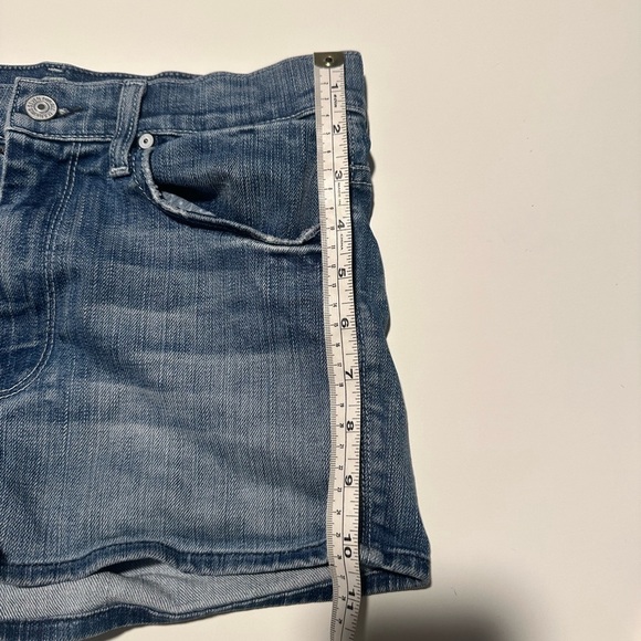 7 for all mankind High waist edie shorts Size 27 - Picture 6 of 7